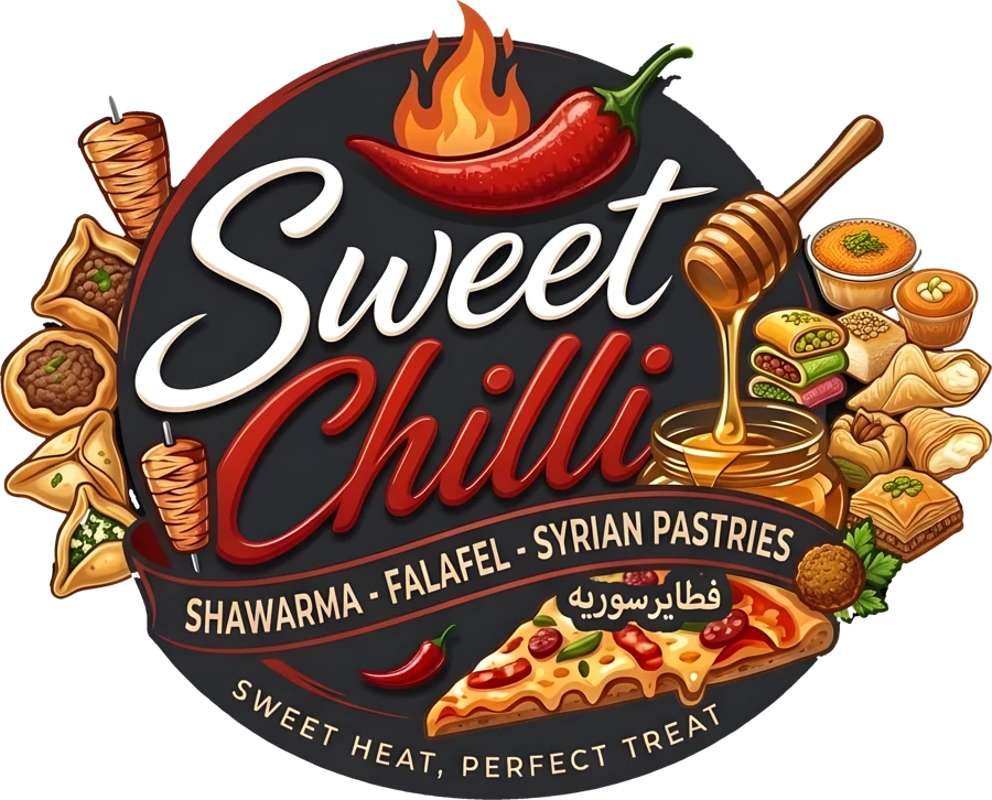 Sweet Chilli – Shawarma · Falafel · Syrian pastries